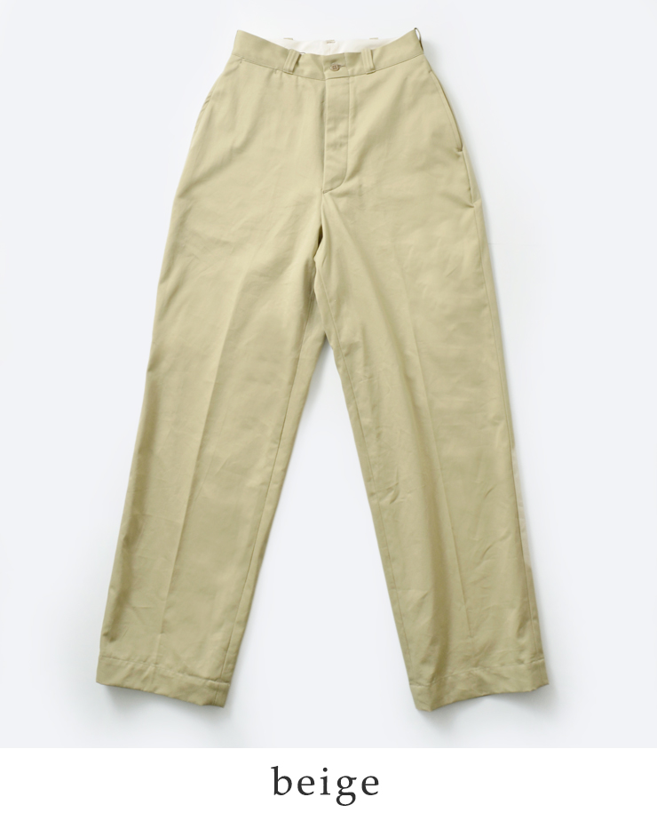 LENO(リノ)コットンツイルチノトラウザーズ”Chino Trousers” l1802 