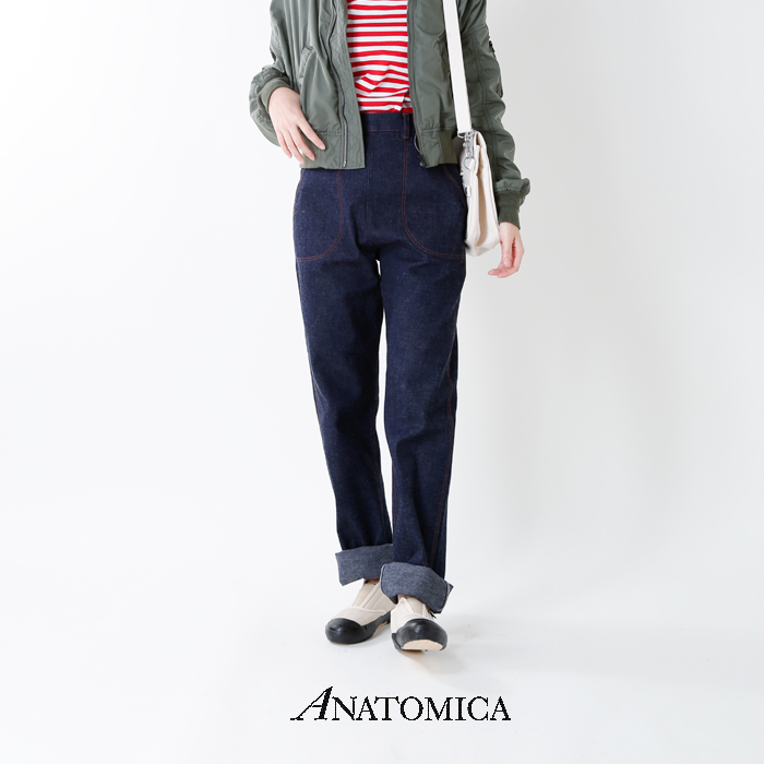 ANATOMICA アナトミカ ダンガリーカバーオールジャケット デニム-