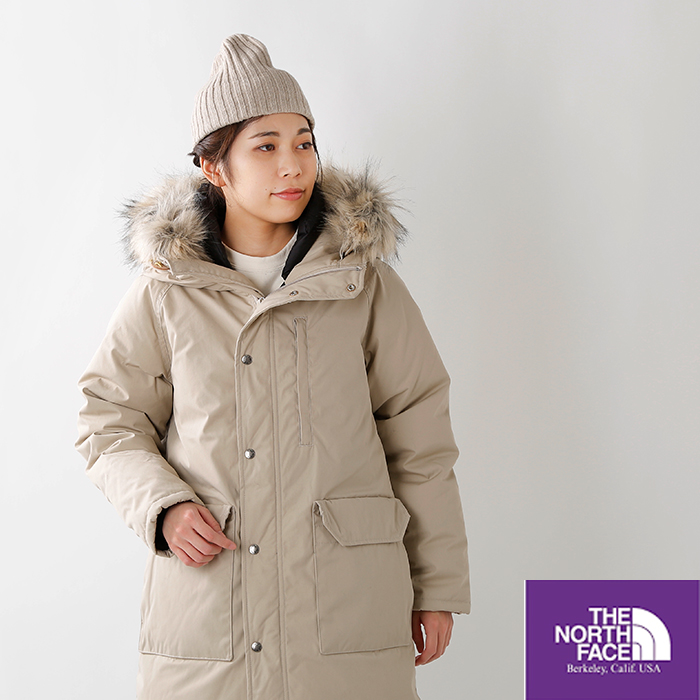 The North Face Purple Label ノースフェイスパープルレーベル 65 35ベイヘッドクロス ロングセローダウンコート Nd2965n Tr Iroma Aranciato