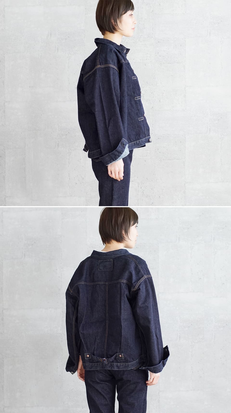 LENO BRENDA BIG TRUCKER JACKET - 通販 - hanackenovinky.cz