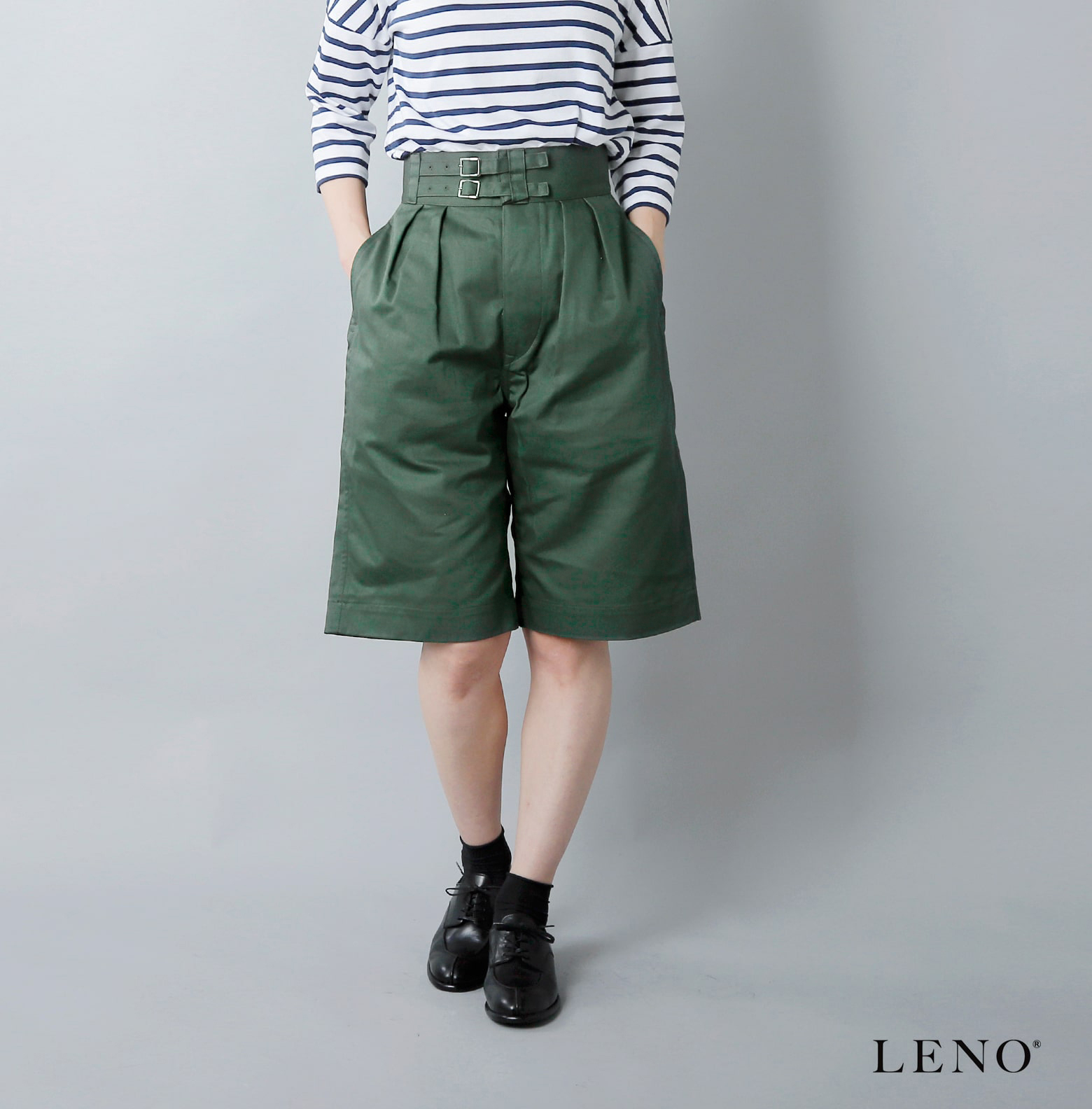 LENO(リノ)グルカショートトラウザーズ”Gurkha Short Trousers” leno 