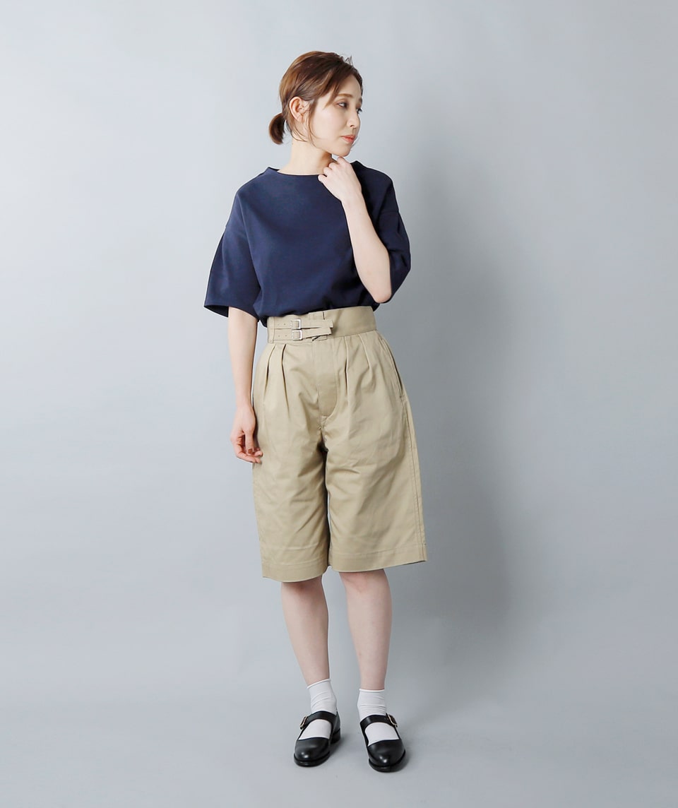 LENO(リノ)グルカショートトラウザーズ”Gurkha Short Trousers” leno