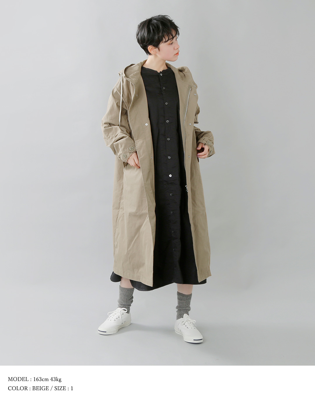 81％以上節約-LENO HOODED COAT アイボリー リノ ZIayM-m17477•254641 ...