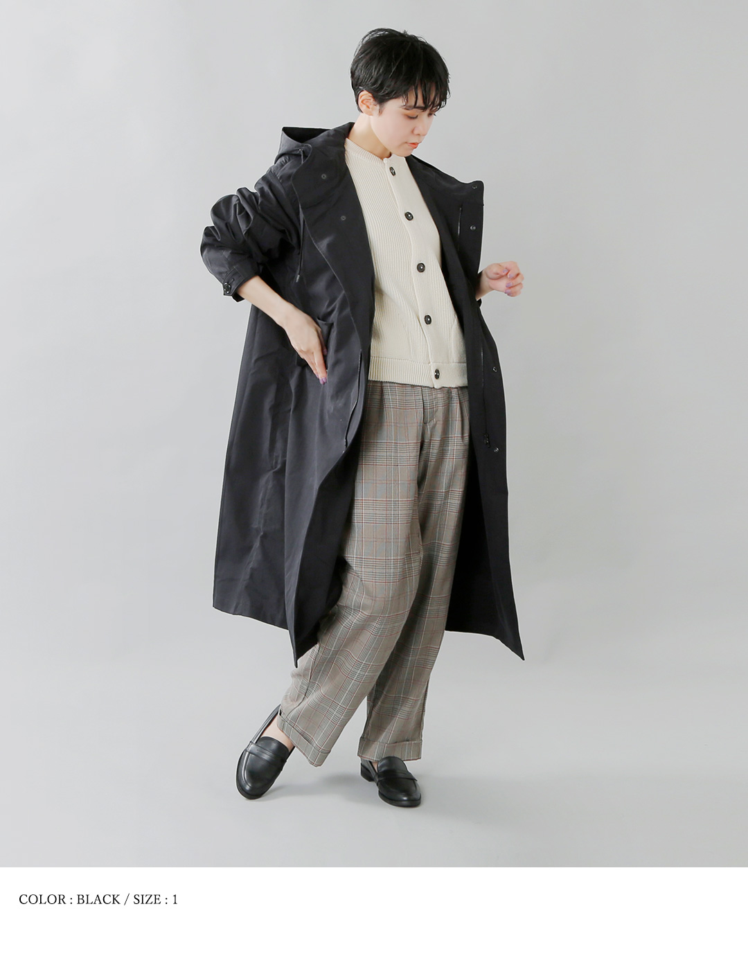 LENO HOODED COAT アイボリー リノ | www.unimac.az