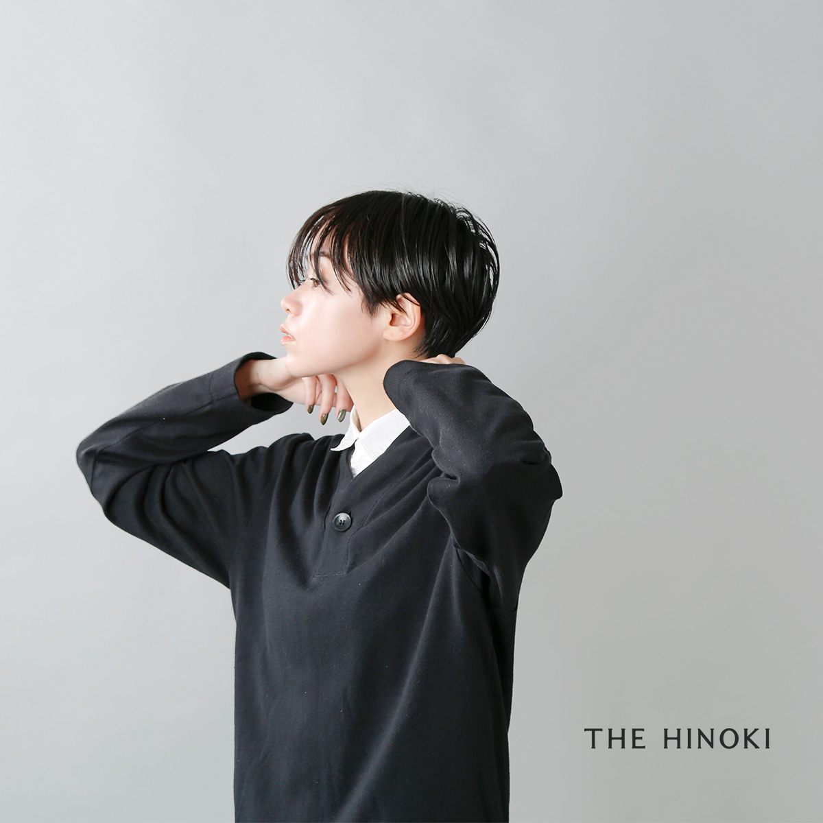 The Hinoki ザ ヒノキ オーガニックコットンプルオーバーtシャツ Thw 21 Iroma Aranciato