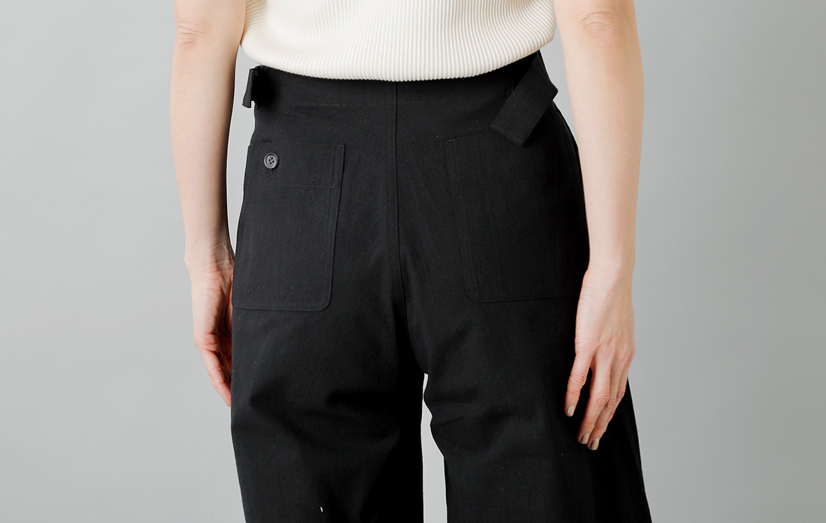 THE HINOKI(ザ ヒノキ)コットン馬布OSFAワイドhalfパンツ th20s-10 THE HINOKI(ザ ヒノキ)コットン馬布OSFAワイドhalfパンツ th20s-10