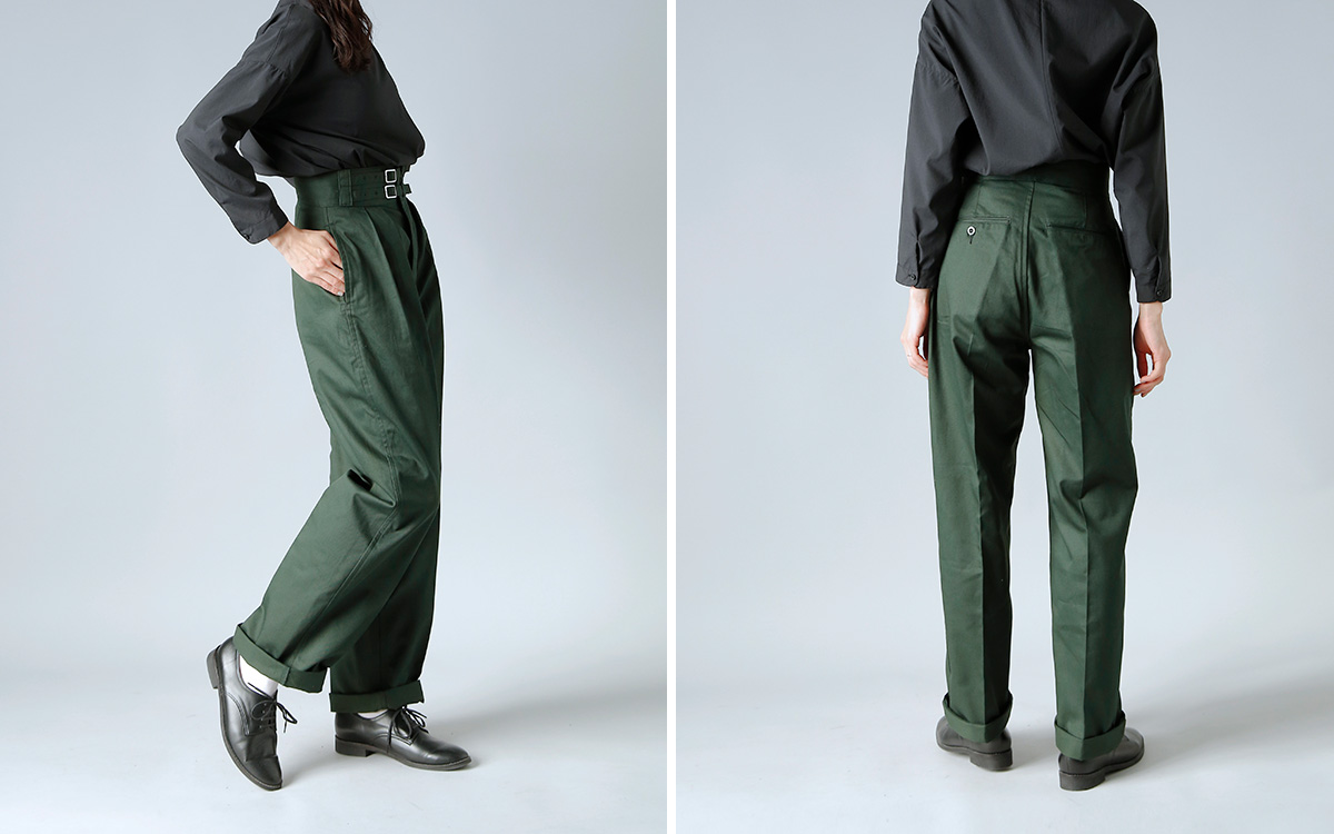 お取り寄せ可能 LENO グルカトラウザーズ”Gurkha Trousers” カジュアル