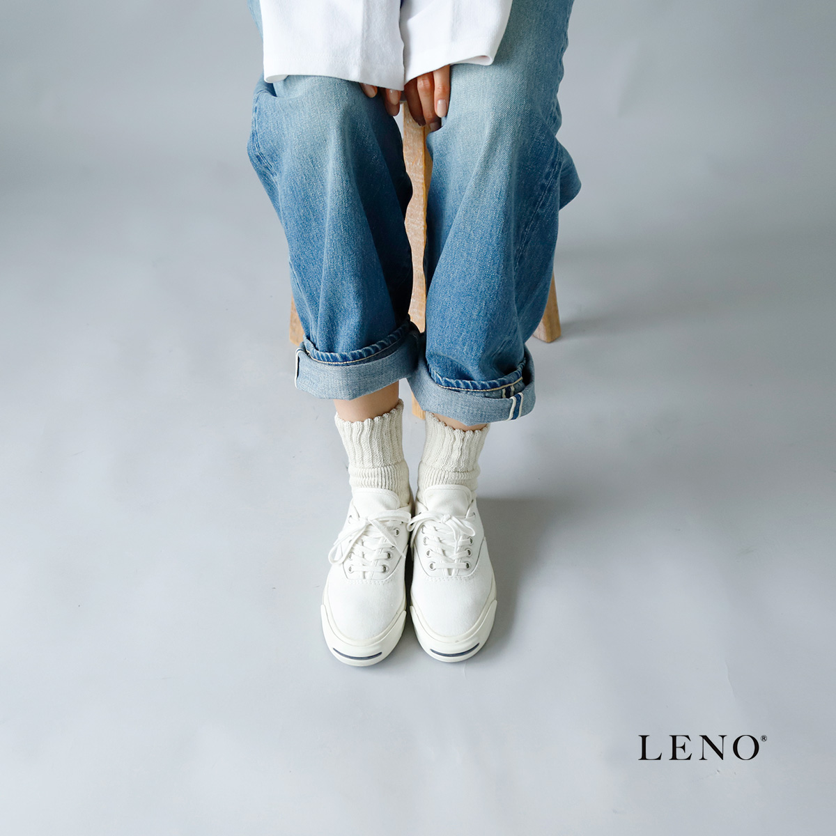 LENO(リノ)1/4パイルローゲージソックス leno-s002