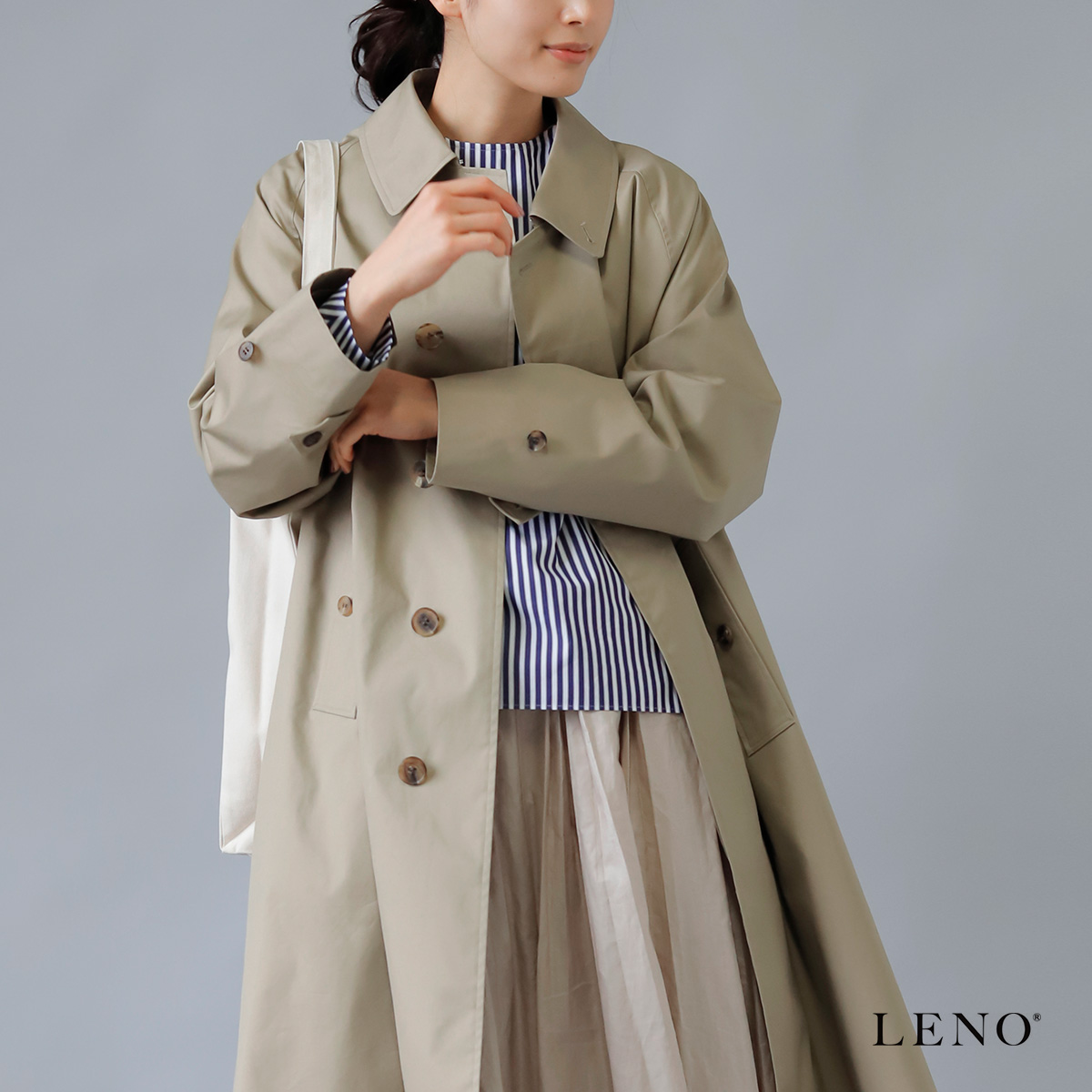 新品 LENO（リノ）/lenoandco ダッフルコート - greatriverarts.com