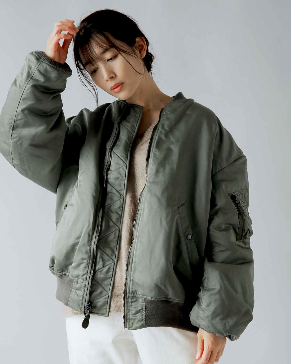 LENO MA-1 JACKET ジャケット-