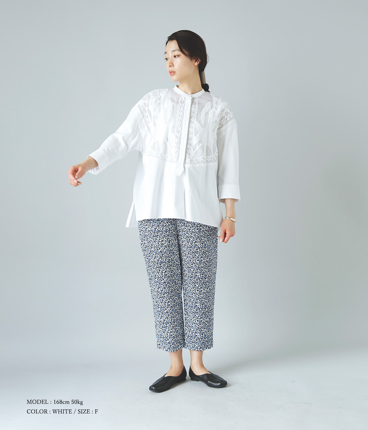 Pheeta(フィータ)オーガニックコットンブラウス“Phoebe” ph22ss-15 ...