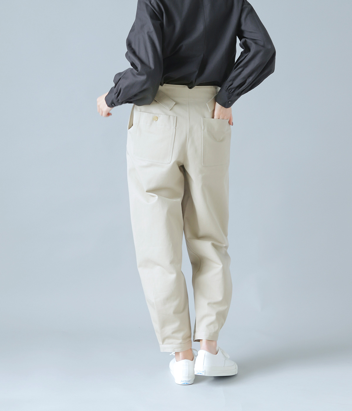 SALE／89%OFF】 オーガニックコットンチノOSFAパンツ WHITE tdh