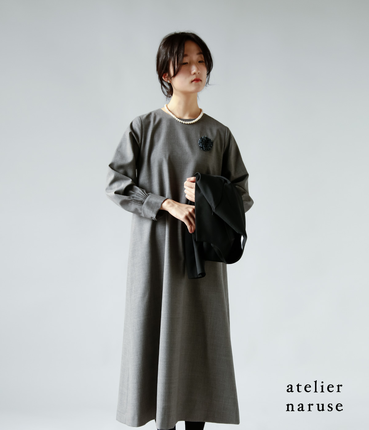 フォーマルワンピース/atelier naruse×KURASHI&Trips