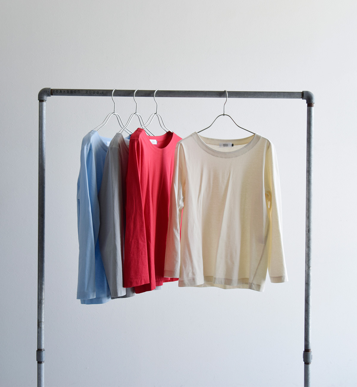 atelier naruse / コットン~standard~カットソー（長袖