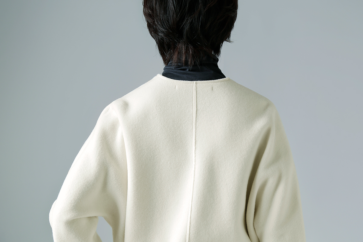 TENNE HANDCRAFTED MODERN(enhNtebh_)SUPER140s E[ m[J[ WPbg gsuper 140s wool no collar jacketh 0010o