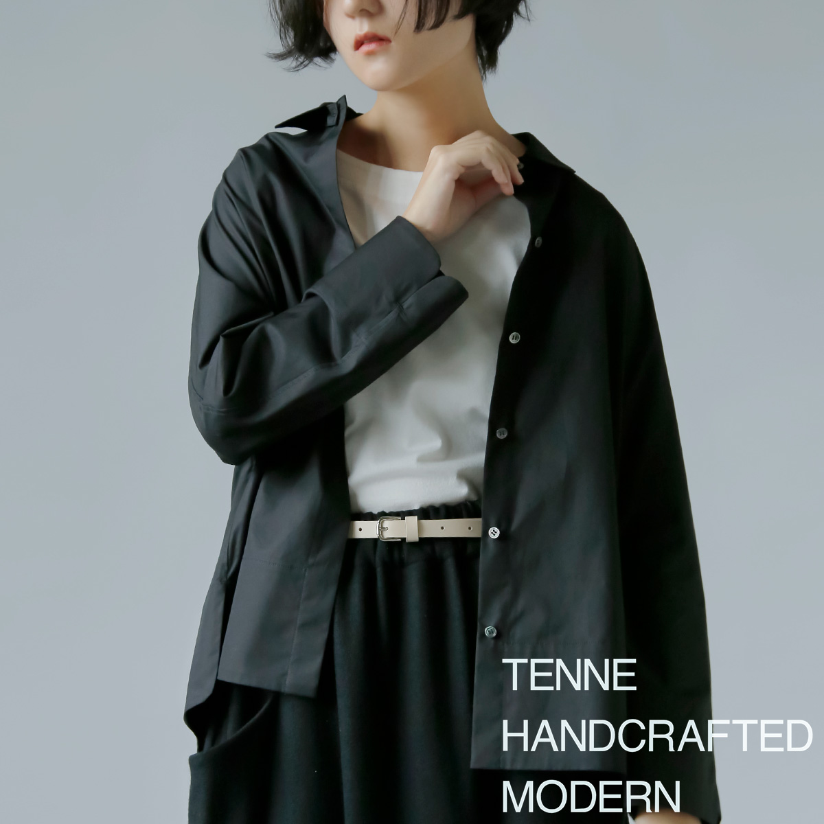 TENNE HANDCRAFTED MODERN(enhNtebh_)_uobN xg gdouble buckles belth 001o