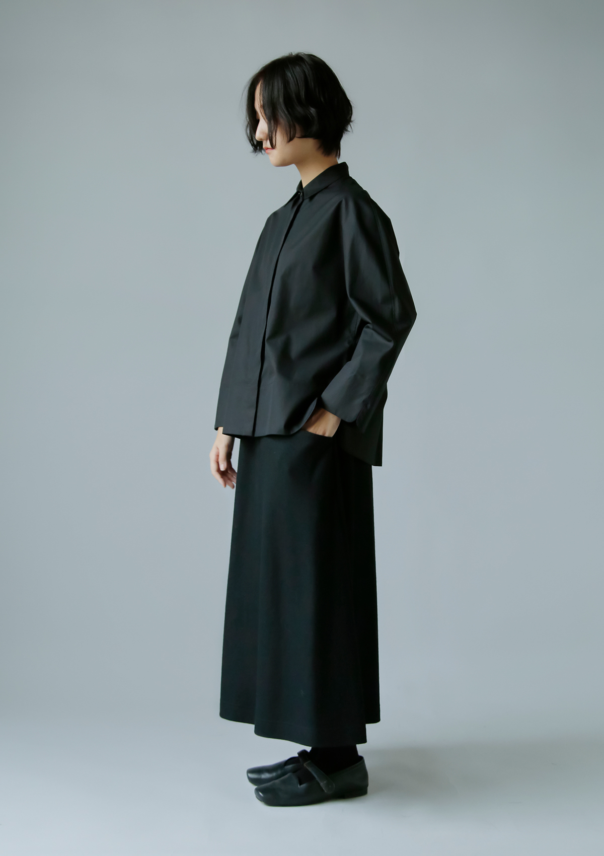 TENNE HANDCRAFTED MODERN(enhNtebh_)g[}XC\ Rbg K[bg X[u Vc gguzzet sleeve shirtsh 0028o