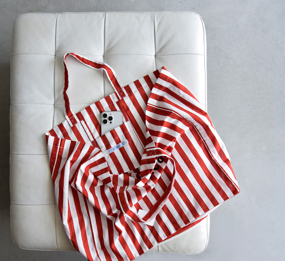 R & D.M.Co-(I[h}Ye[[)Rbgl fbL`FA XgCv g[gobO gDECK CHAIR STRIPE TOTE BAGh 6872