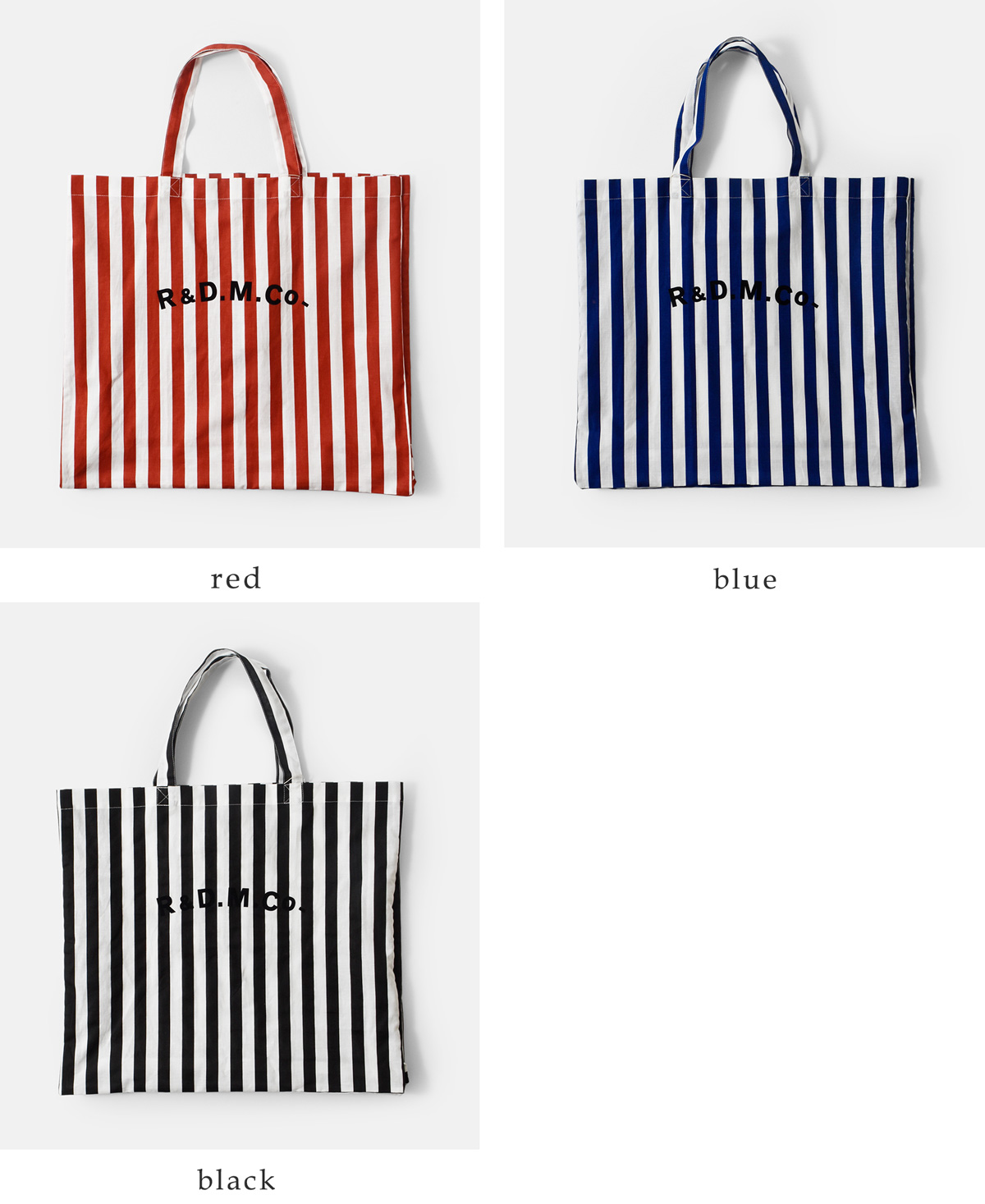 R & D.M.Co-(I[h}Ye[[)Rbgl fbL`FA XgCv g[gobO gDECK CHAIR STRIPE TOTE BAGh 6872