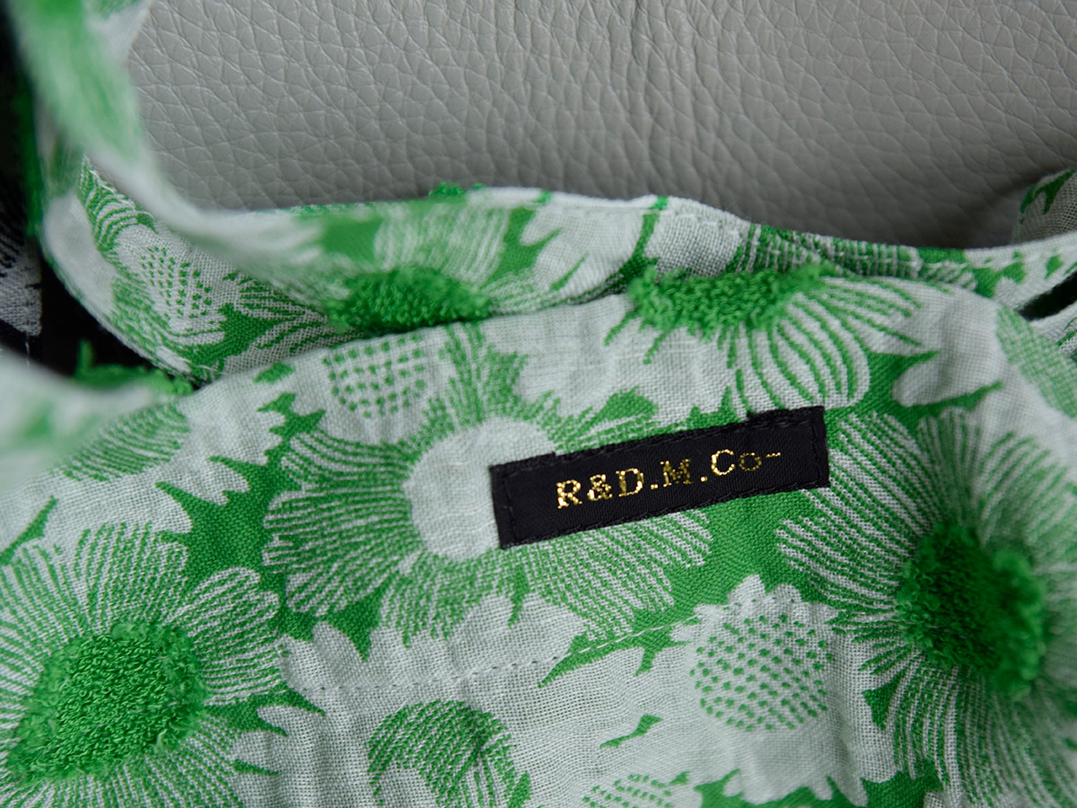 R & D.M.Co-(I[h}Ye[[)WK[h fCW[ g[gobO gJACQUARD DAISY TOTE BAGh 6920