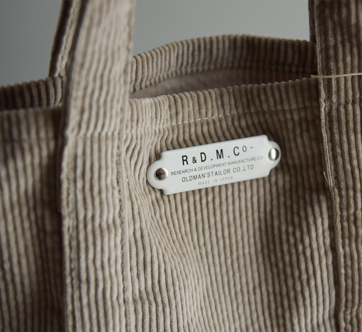 R & D.M.Co-(I[h}Ye[[)Rbg R[fC g[g obO g9W CORDUROY TOTE BAGh 7094