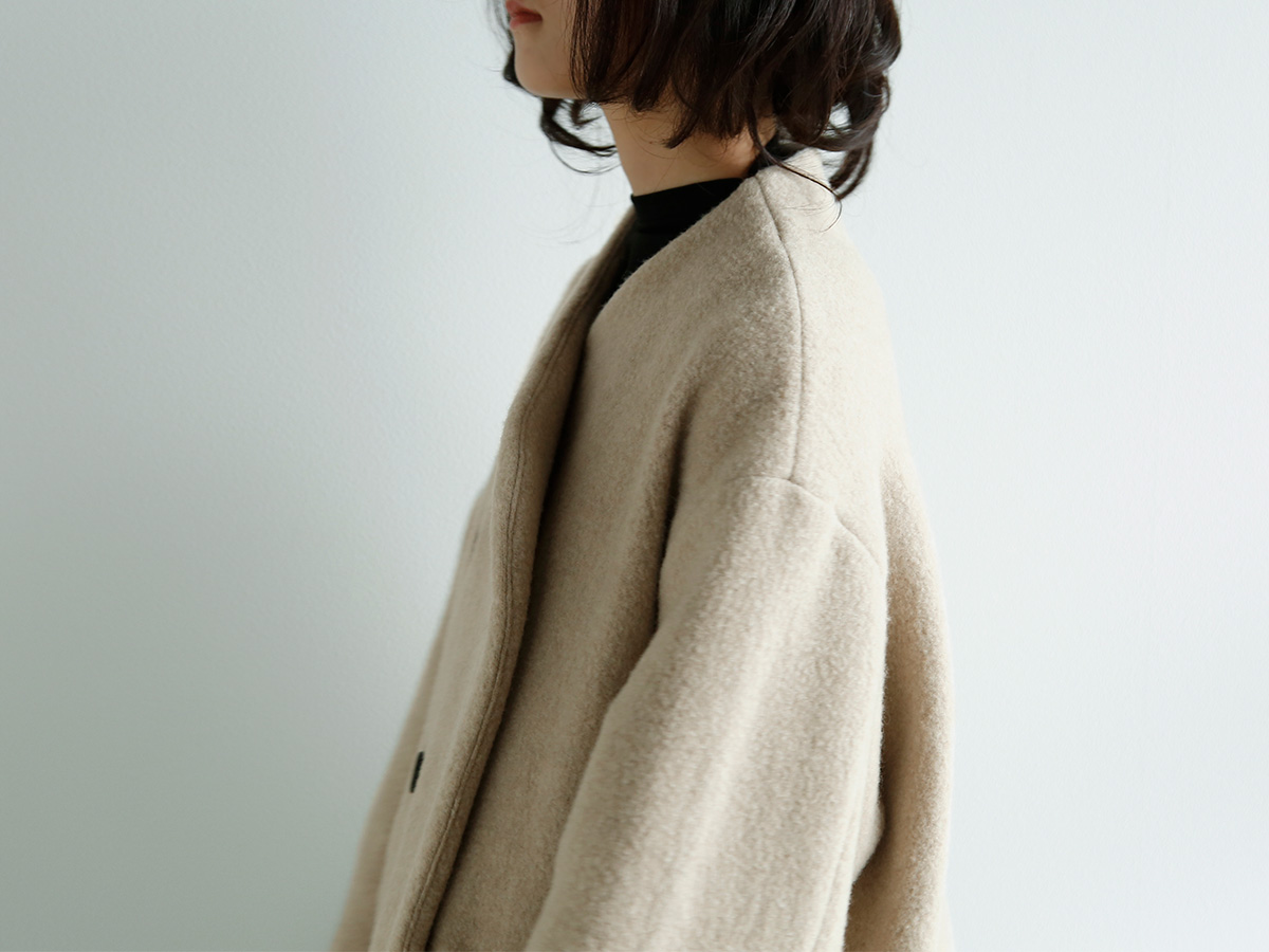 R & D.M.Co-(I[h}Ye[[)E[ tFg jbg _u {^ WPbg gWOOL FELT KNIT DOUBLE BUTTON JACKETh 7113