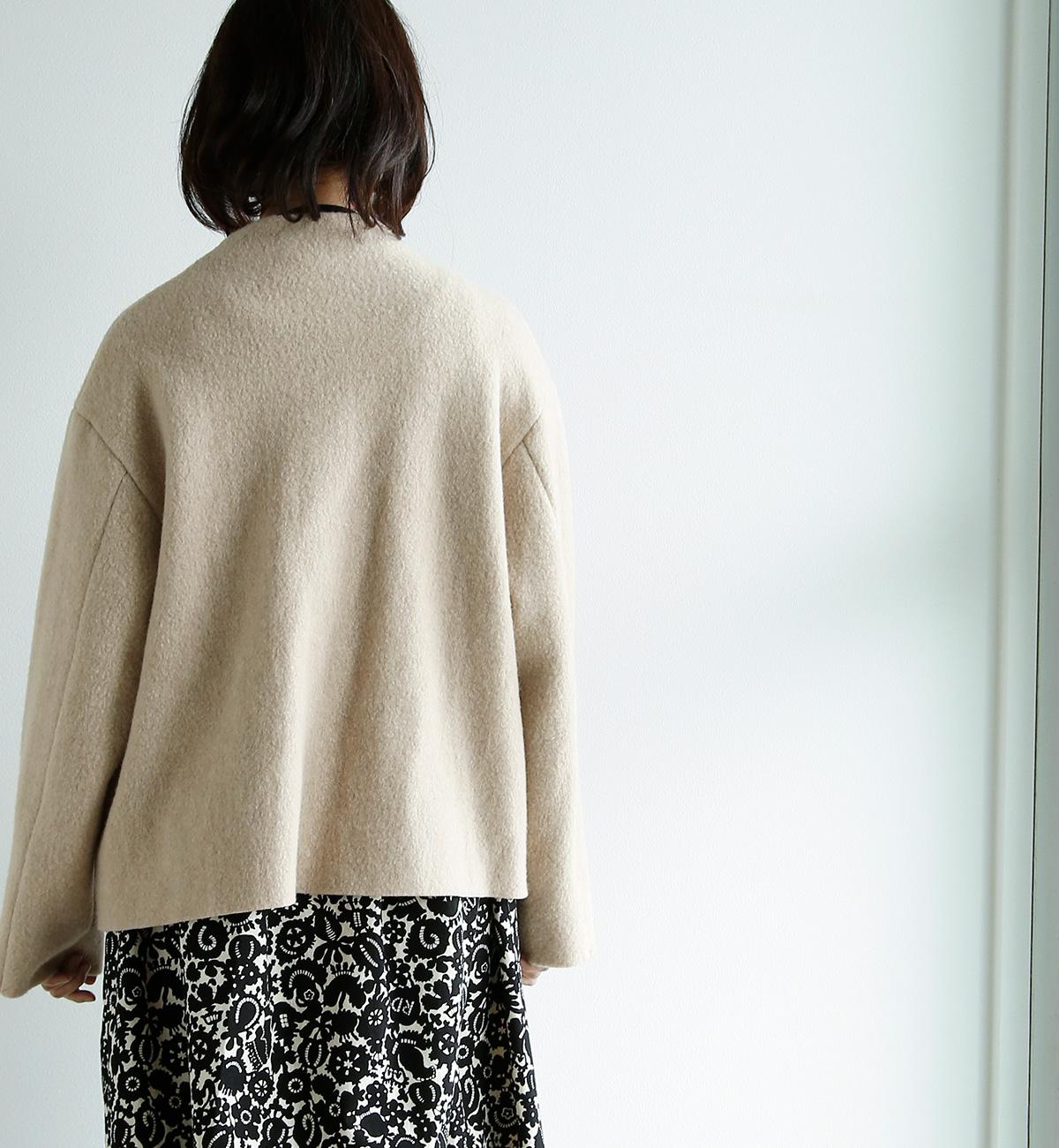 R & D.M.Co-(I[h}Ye[[)E[ tFg jbg _u {^ WPbg gWOOL FELT KNIT DOUBLE BUTTON JACKETh 7113