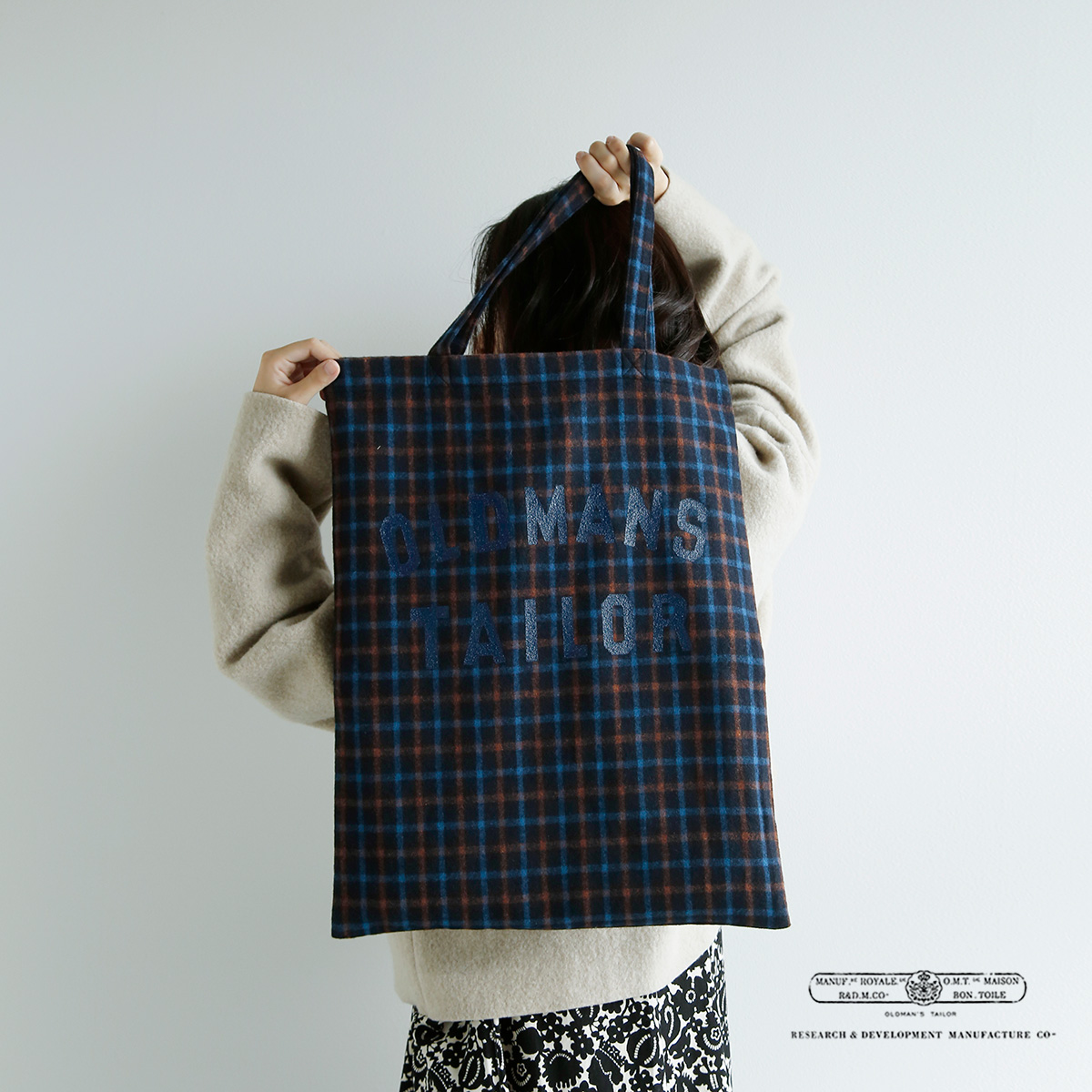 R & D.M.Co-(I[h}Ye[[)E[ `FbN Svg g[gobO gOMT PRINT TOTE BAGh m1181