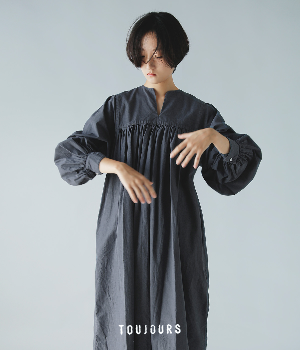 TOUJOURS公式通販 トゥジュ―正規取扱店 TOUJOURS/Classic Smock