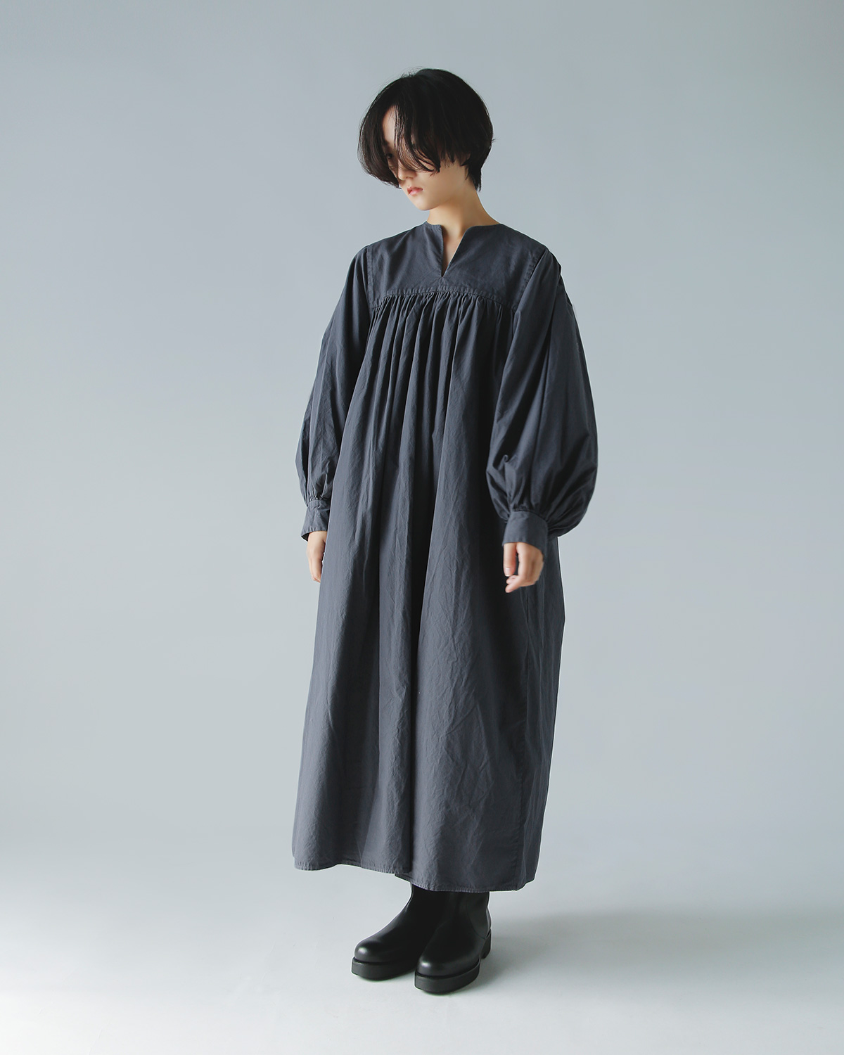 TOUJOURS(gDW[)K[g_C I[KjbN Rbg |v hX gClassic Smock Dressh mm41bd04