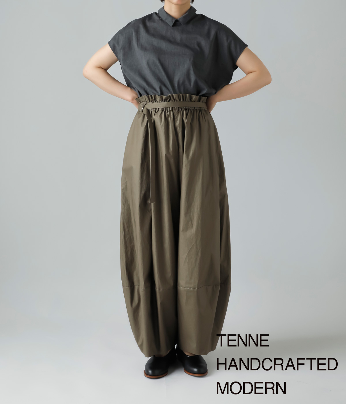 TENNE HANDCRAFTED MODERN テンハンドクラフテッドモダン アタッチメント バレル パンツ “attachment barrel  pants” 0021o | iroma..aranciato