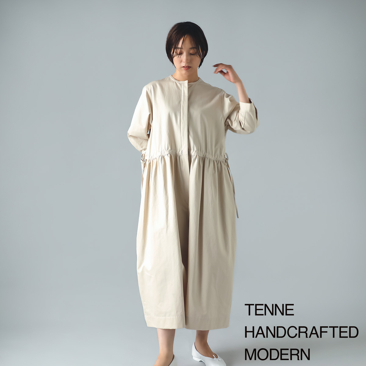 TENNE HANDCRAFTED MODERN(enhNtebh_)EGXg XgO I[C gwaist string all-in-oneh 0036o