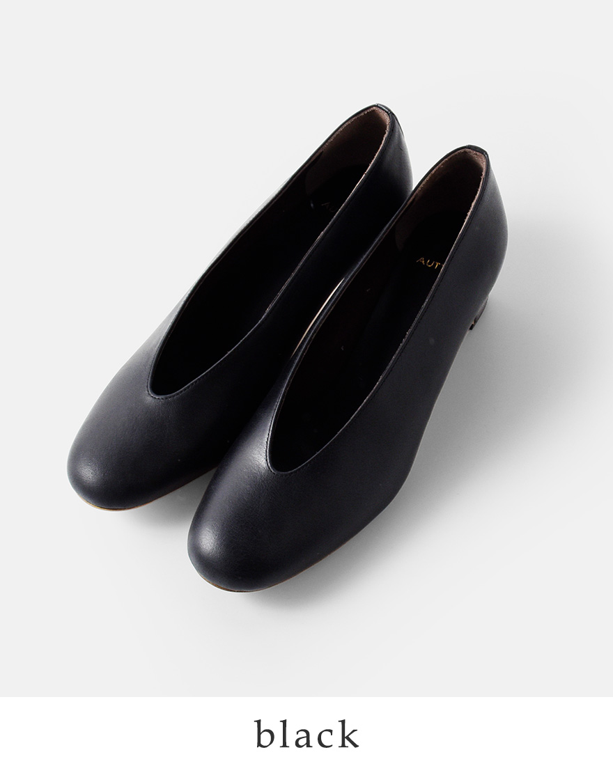 AUTTAA アウッタ キャメルレザー ソフト ロウカット パンプス “Soft low cut pumps” softlowcut-pumps |  iroma..aranciato