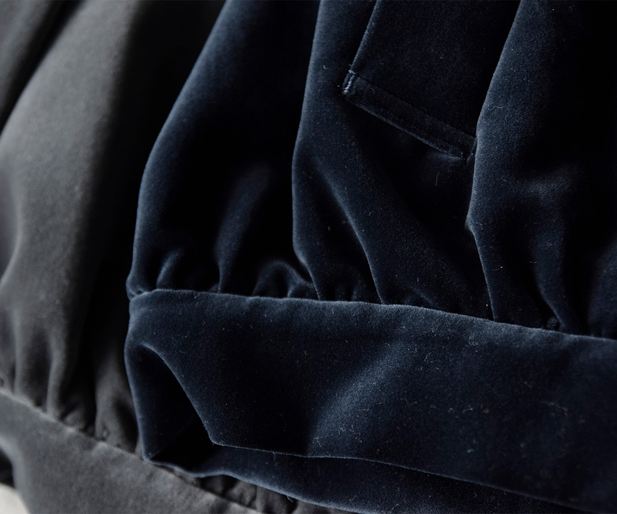 TENNE HANDCRAFTED MODERN(enhNtebh_)xxbg pfbhu] gvelvet padded blousonh 0014