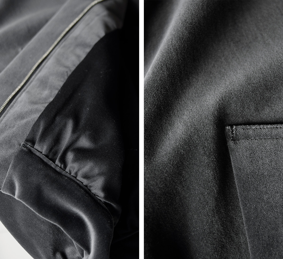 TENNE HANDCRAFTED MODERN(enhNtebh_)xxbg pfbhu] gvelvet padded blousonh 0014