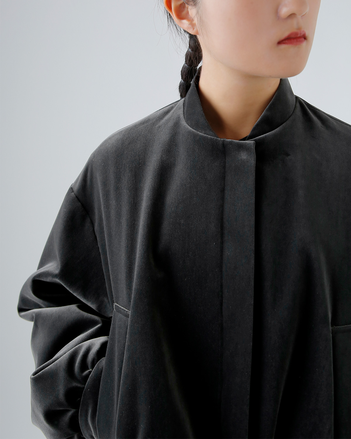 TENNE HANDCRAFTED MODERN(enhNtebh_)xxbg pfbhu] gvelvet padded blousonh 0014