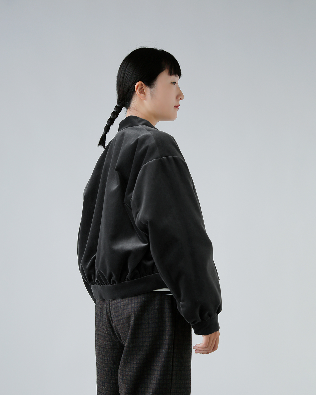 TENNE HANDCRAFTED MODERN(enhNtebh_)xxbg pfbhu] gvelvet padded blousonh 0014