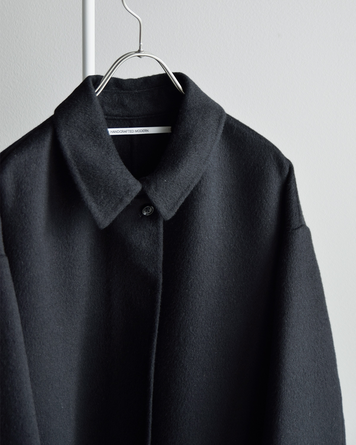 TENNE HANDCRAFTED MODERN(enhNtebh_)rbOTCY XeJ[R[g gbig size soutien collar coath 0026