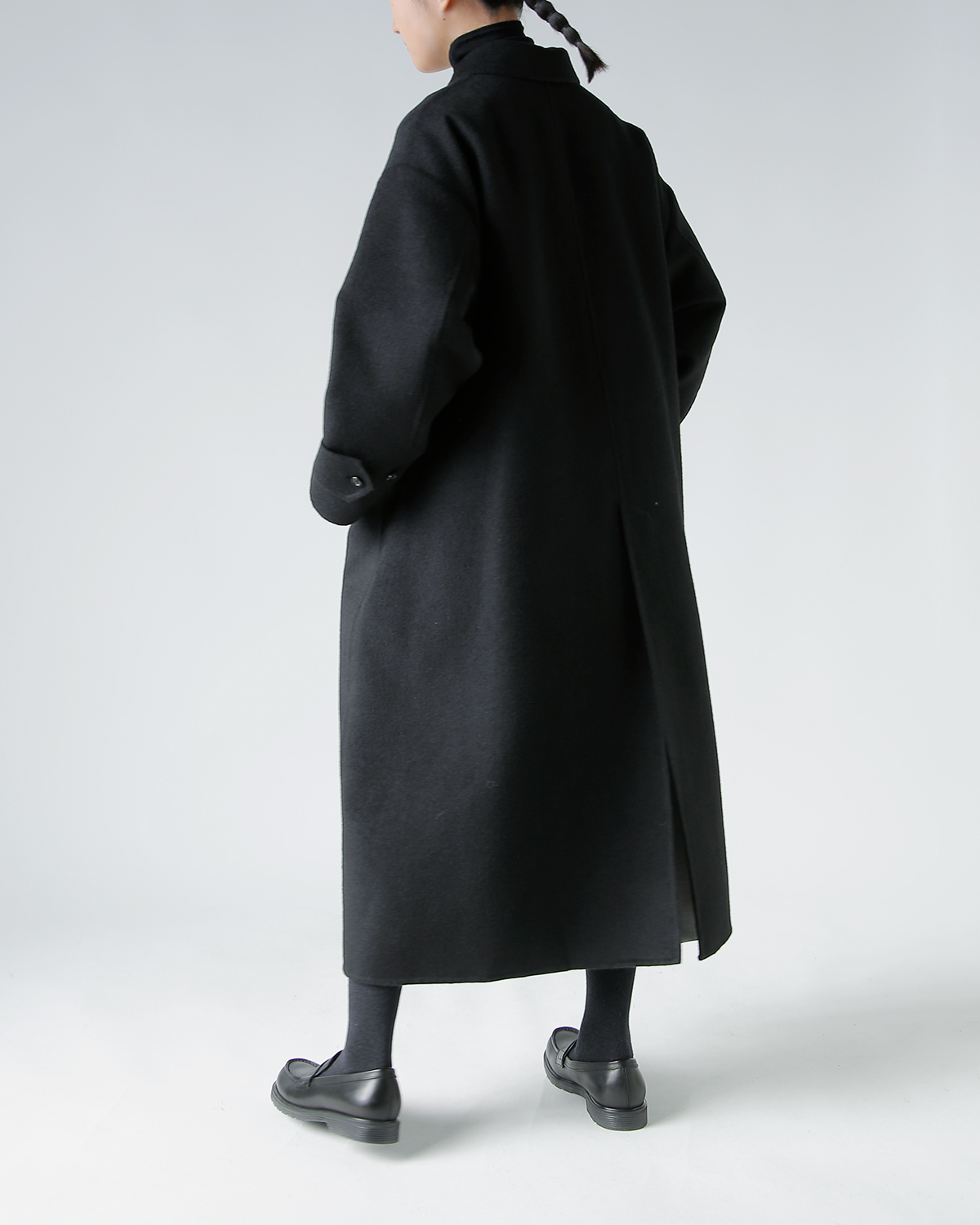 TENNE HANDCRAFTED MODERN(enhNtebh_)rbOTCY XeJ[R[g gbig size soutien collar coath 0026