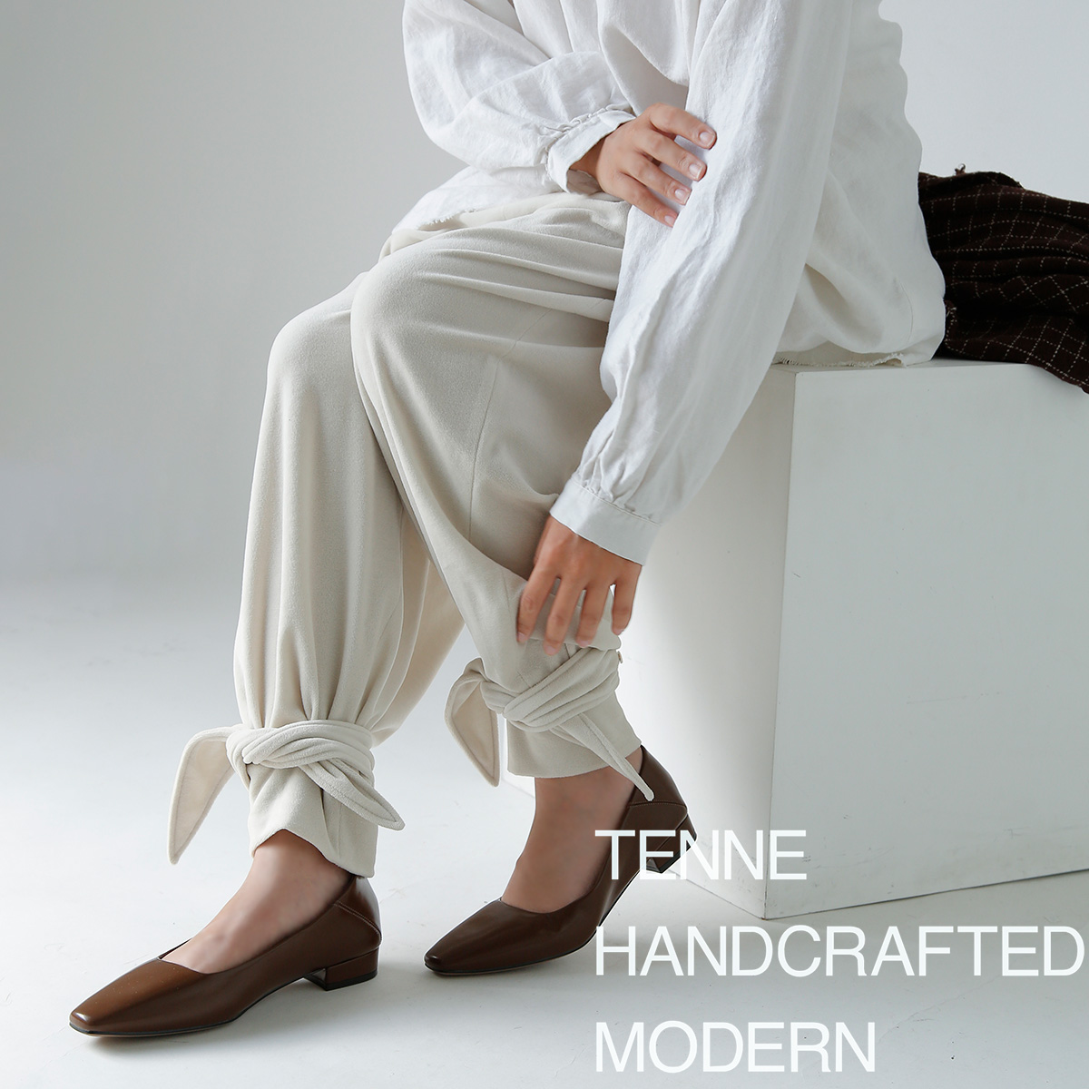TENNE HANDCRAFTED MODERN(enhNtebh_)xA { pc gvelour ribbon pantsh 0034-same1