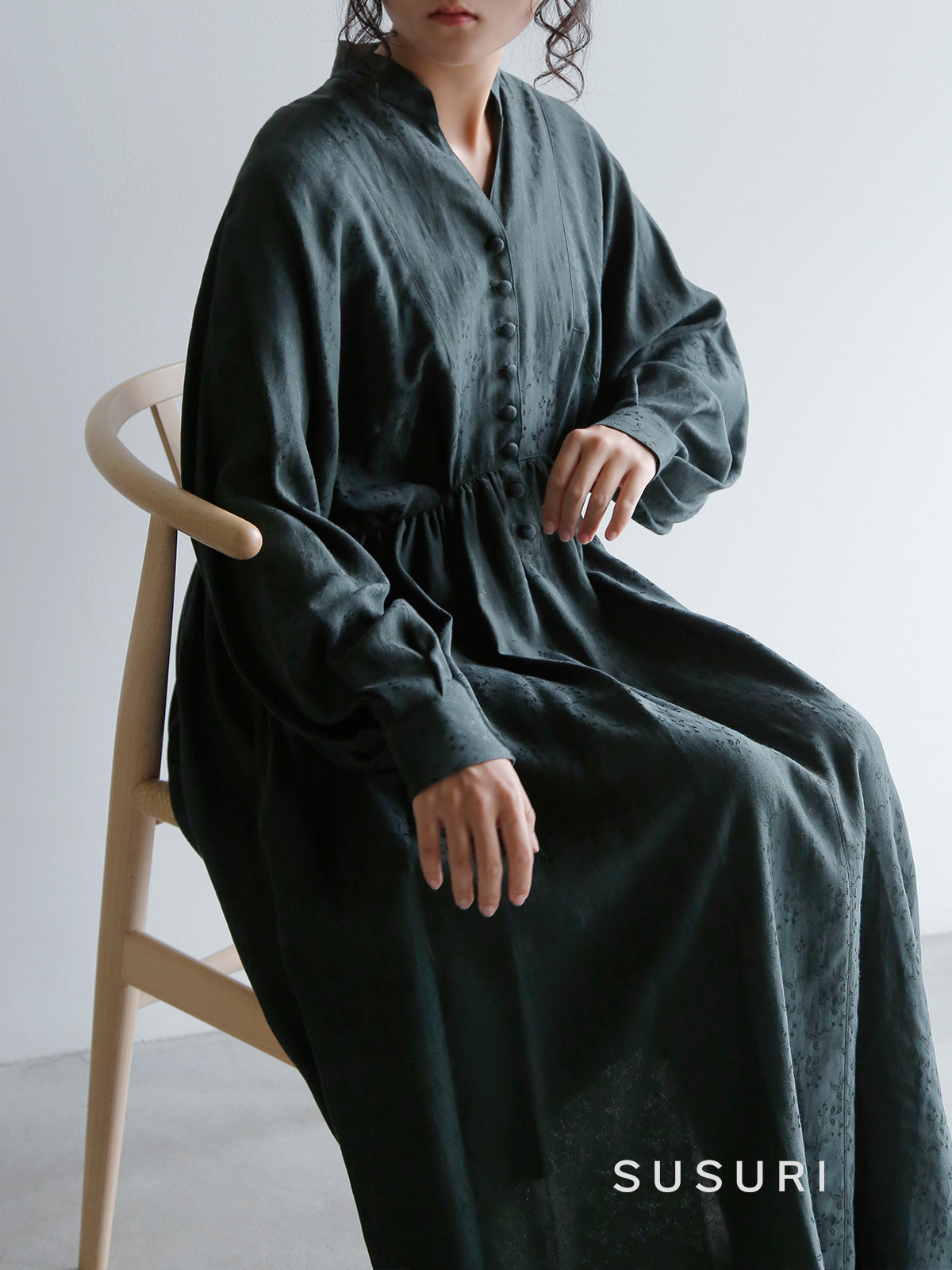 susuri ススリ リップル ドレス 25-258 2025aw新作 | iroma