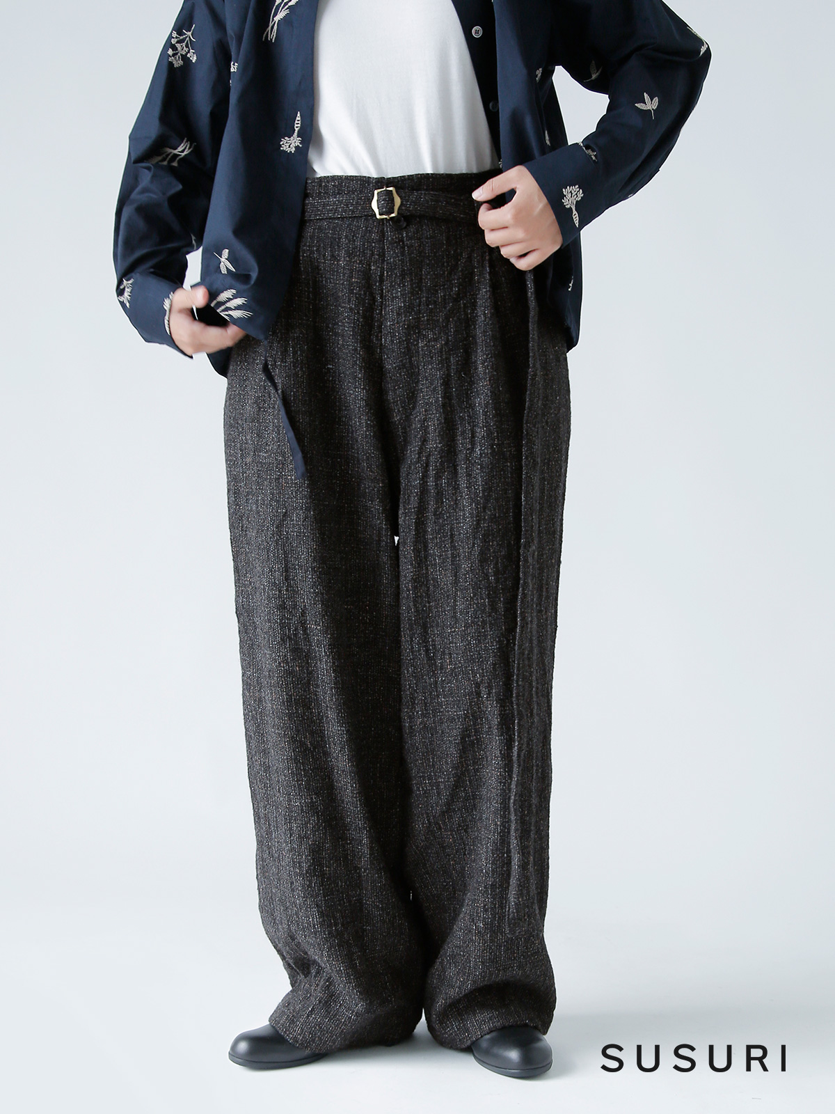 売り切り！2025ss トリポリ　サルエルパンツ　未使用品 RICK OWENS - 【25SS】ドローストリング サルエルパンツ