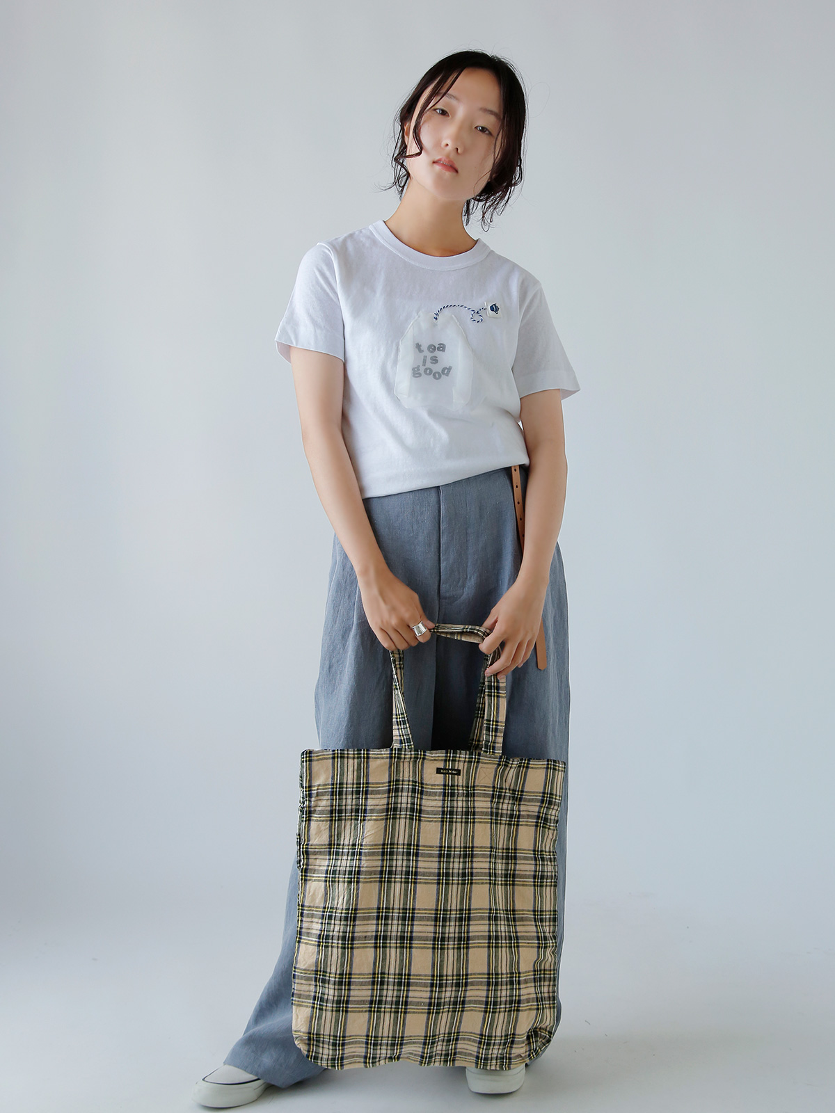 R & D.M.Co-(�I�[���h�}���Y�e�[���[)���l�� �`�F�b�N �g�[�g�o�b�O �gTOTE BAG�h 6961