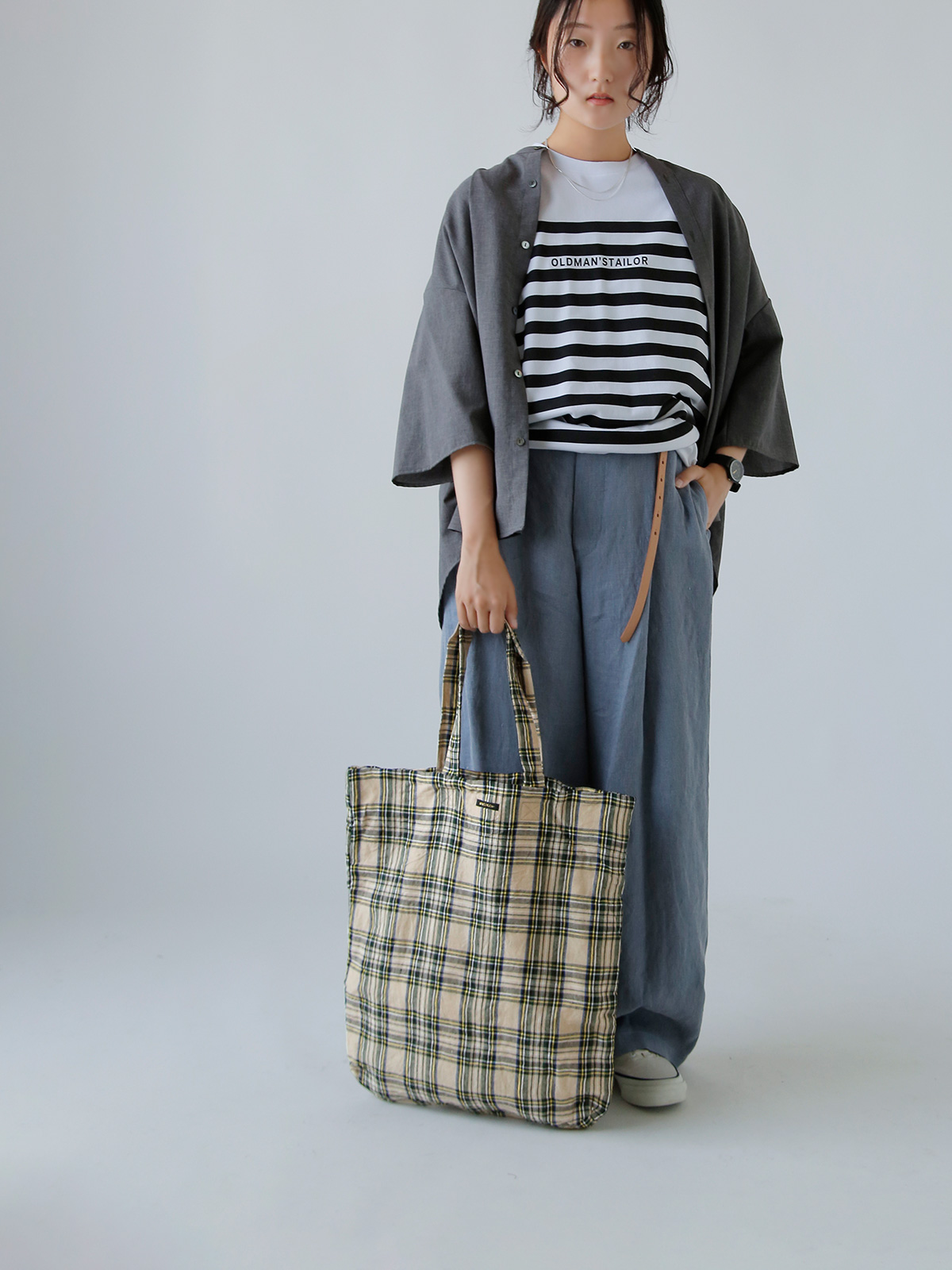 R & D.M.Co-(�I�[���h�}���Y�e�[���[)���l�� �`�F�b�N �g�[�g�o�b�O �gTOTE BAG�h 6961