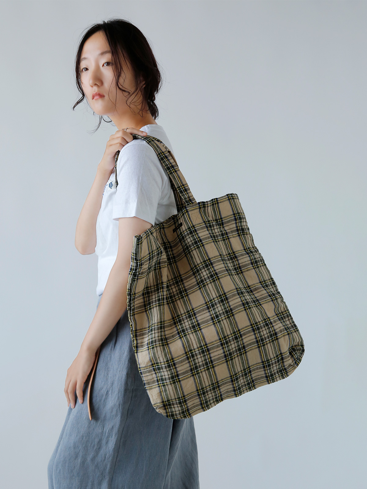 R & D.M.Co-(�I�[���h�}���Y�e�[���[)���l�� �`�F�b�N �g�[�g�o�b�O �gTOTE BAG�h 6961