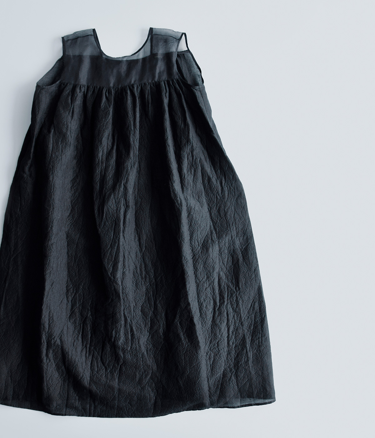 R & D.M.Co-(I[h}Ye[[)VF[fBO `FbN m[X[u hX gSHADING CHECK NO SLEEVE DRESSh 7534