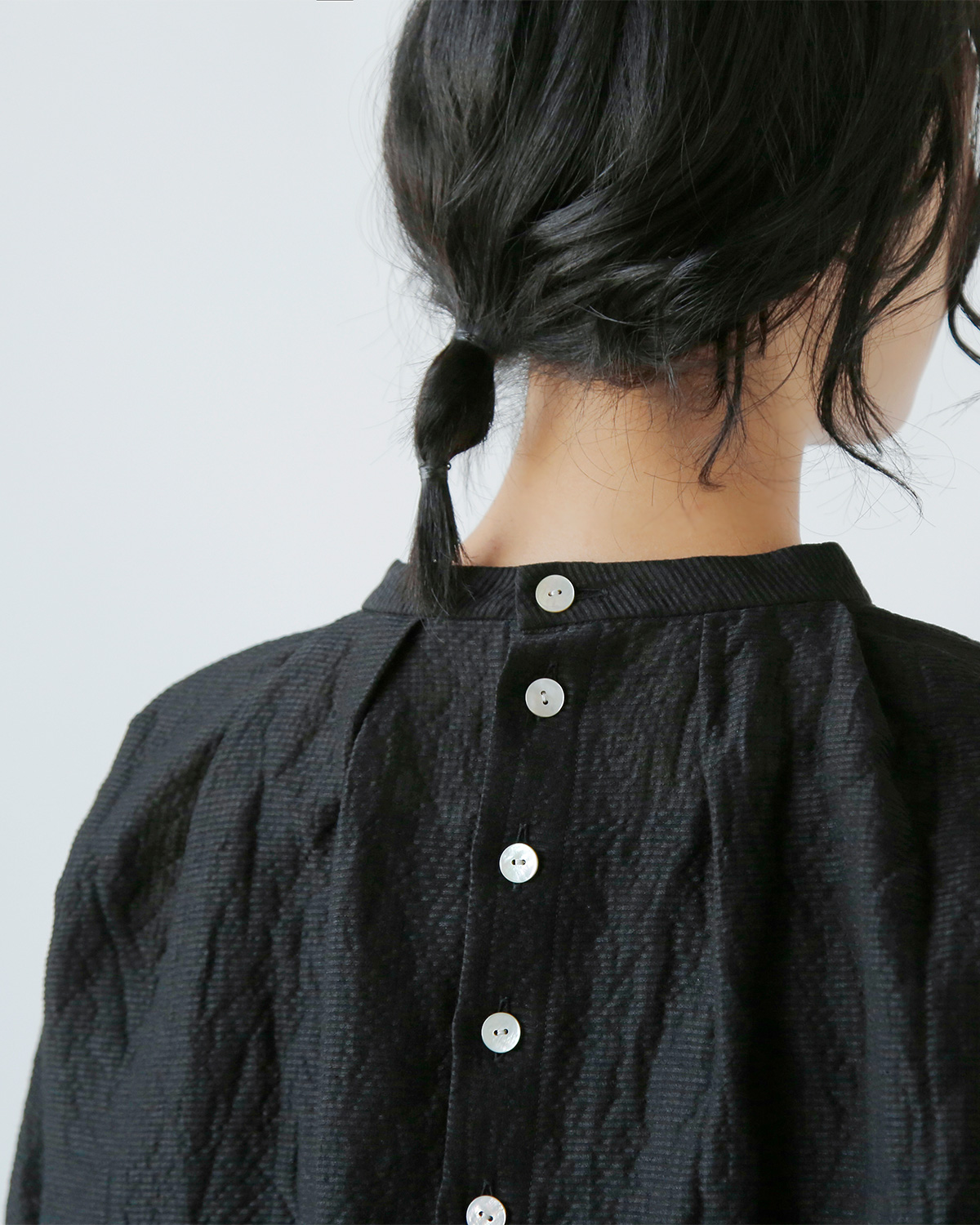 R & D.M.Co-(I[h}Ye[[)VF[fBO `FbN XbN uEX gSHADING CHECK SMOCK BLOUSEh 7537