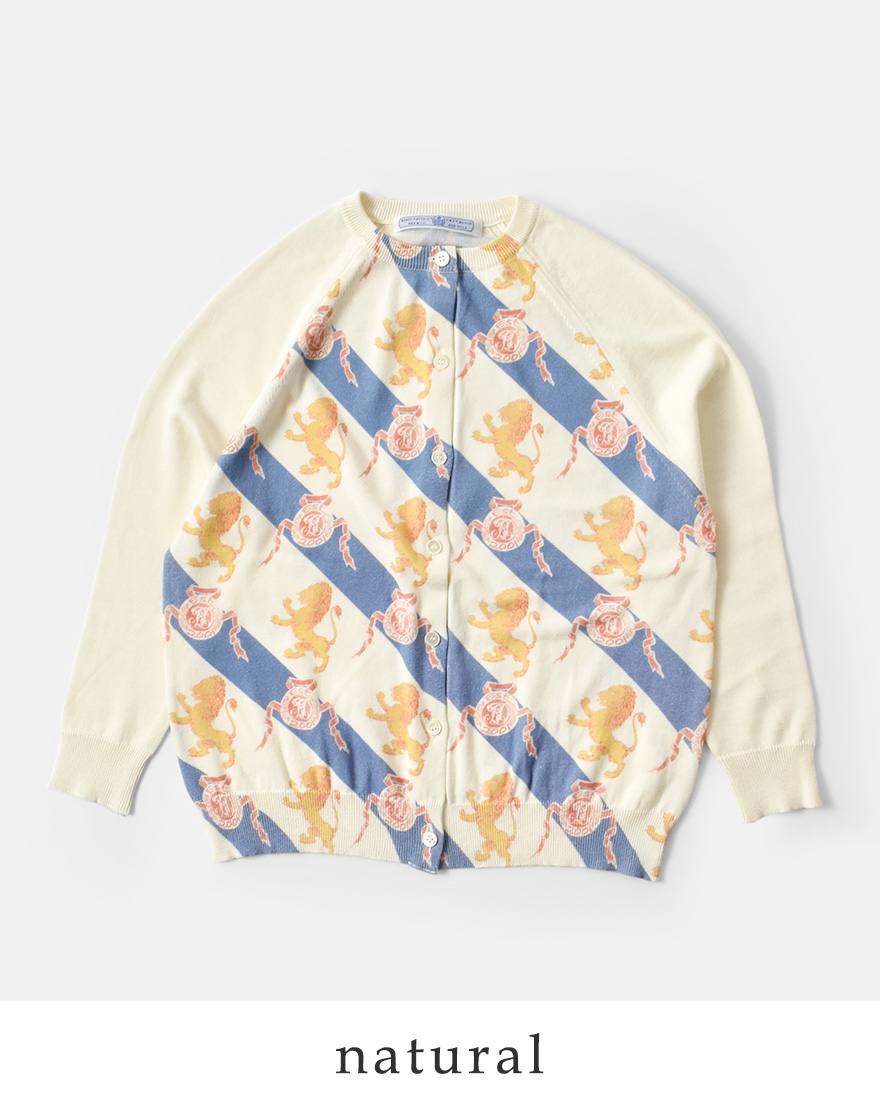 R & D.M.Co- オールドマンズテーラー ロイヤル ライオン カーディガン