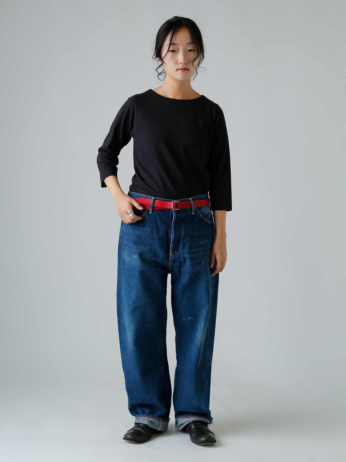 R & D.M.Co-(I[h}Ye[[)JEU[ _uobN xg gW BUCKLE BELTh 7600
