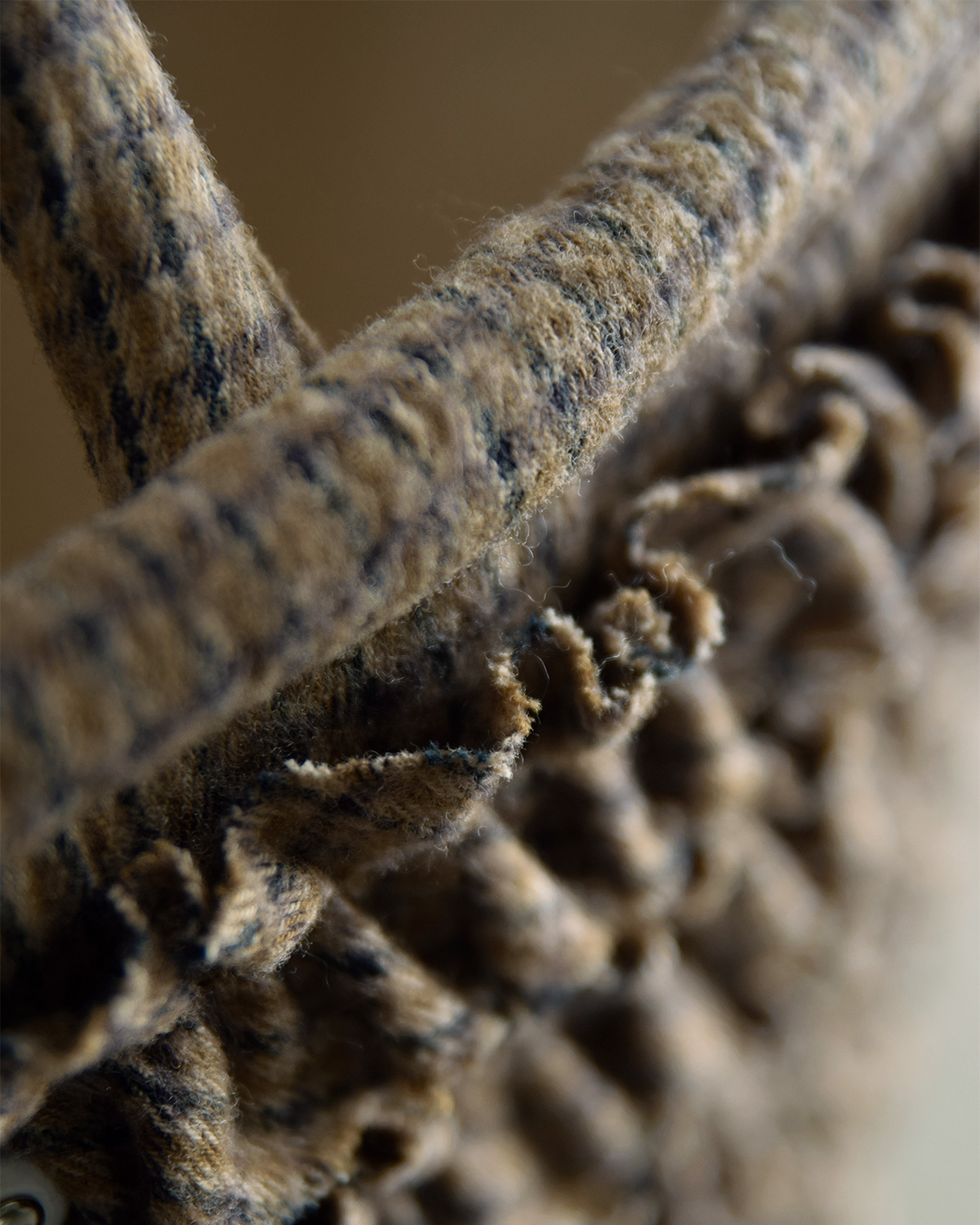 R & D.M.Co-(I[h}Ye[[)Rbg E[ t }VF obO S gC/W FRILL MARCHE BAG Sh 7706